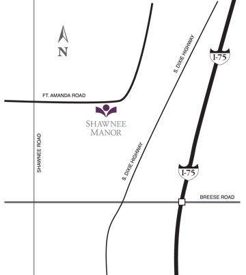 Shawnee-Manor-map, maps & directions, HCF Inc